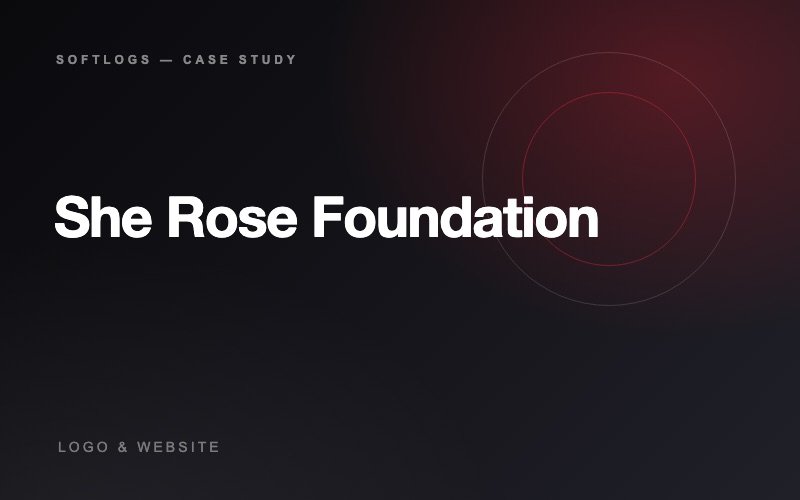 She Rose Foundation — Logo & Website